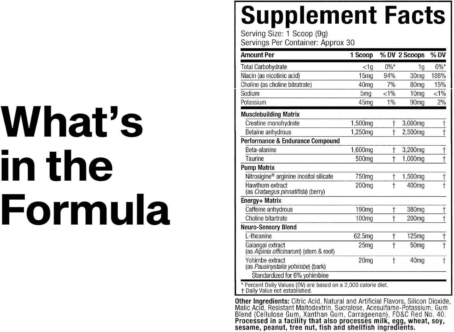 MuscleTech Pre-Workout Powder, Vapor X5 - Sports Nutrition Muscle Building Supplements for Women & Men - Intense Muscle Pump Energy Powder Drink Mix - Image 6