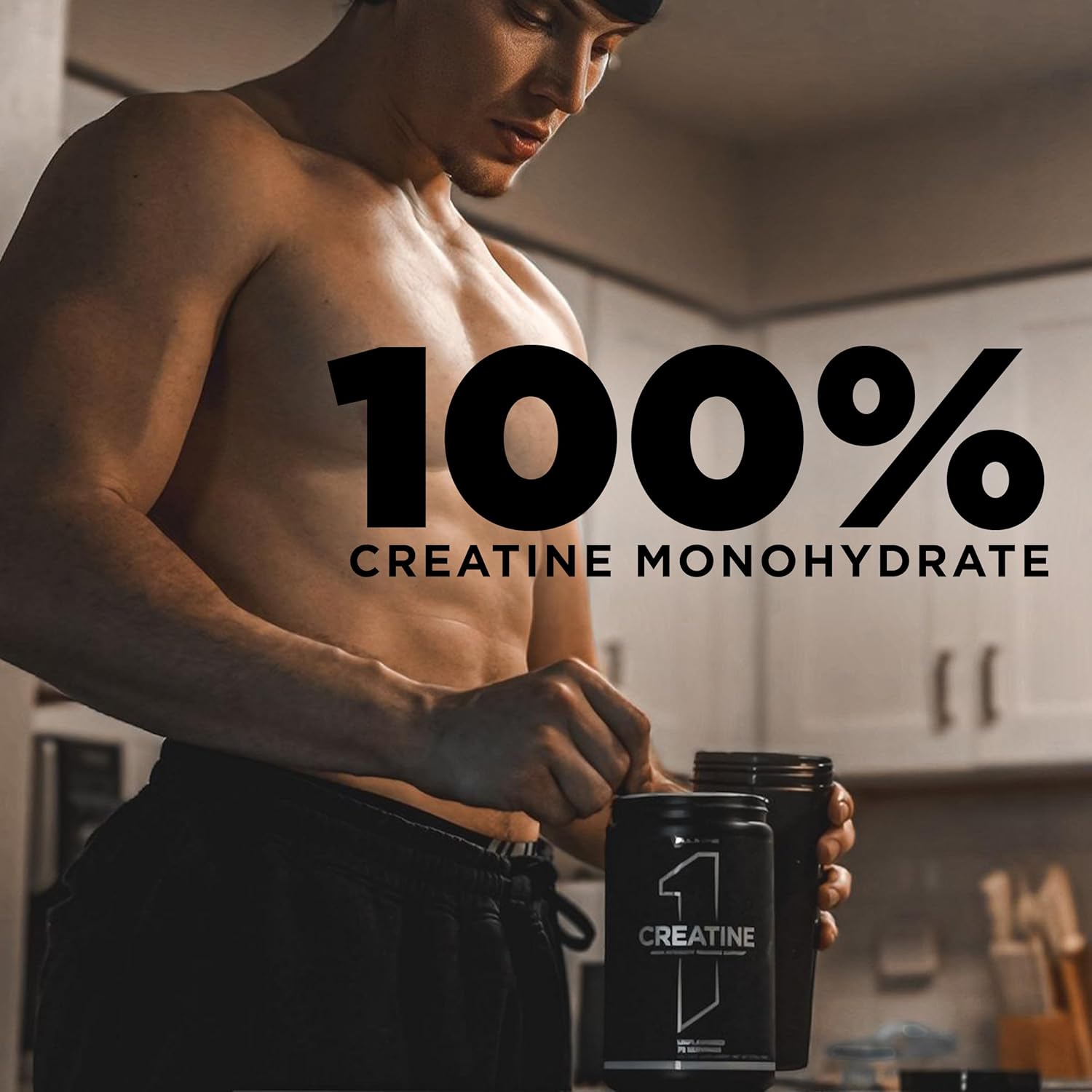 Rule 1 Creatine Powder ? Pure Micronized Creatine Monohydrate for High-Intensity Exercise and Lean Body Mass Support, Flavored and Unflavored - Image 4