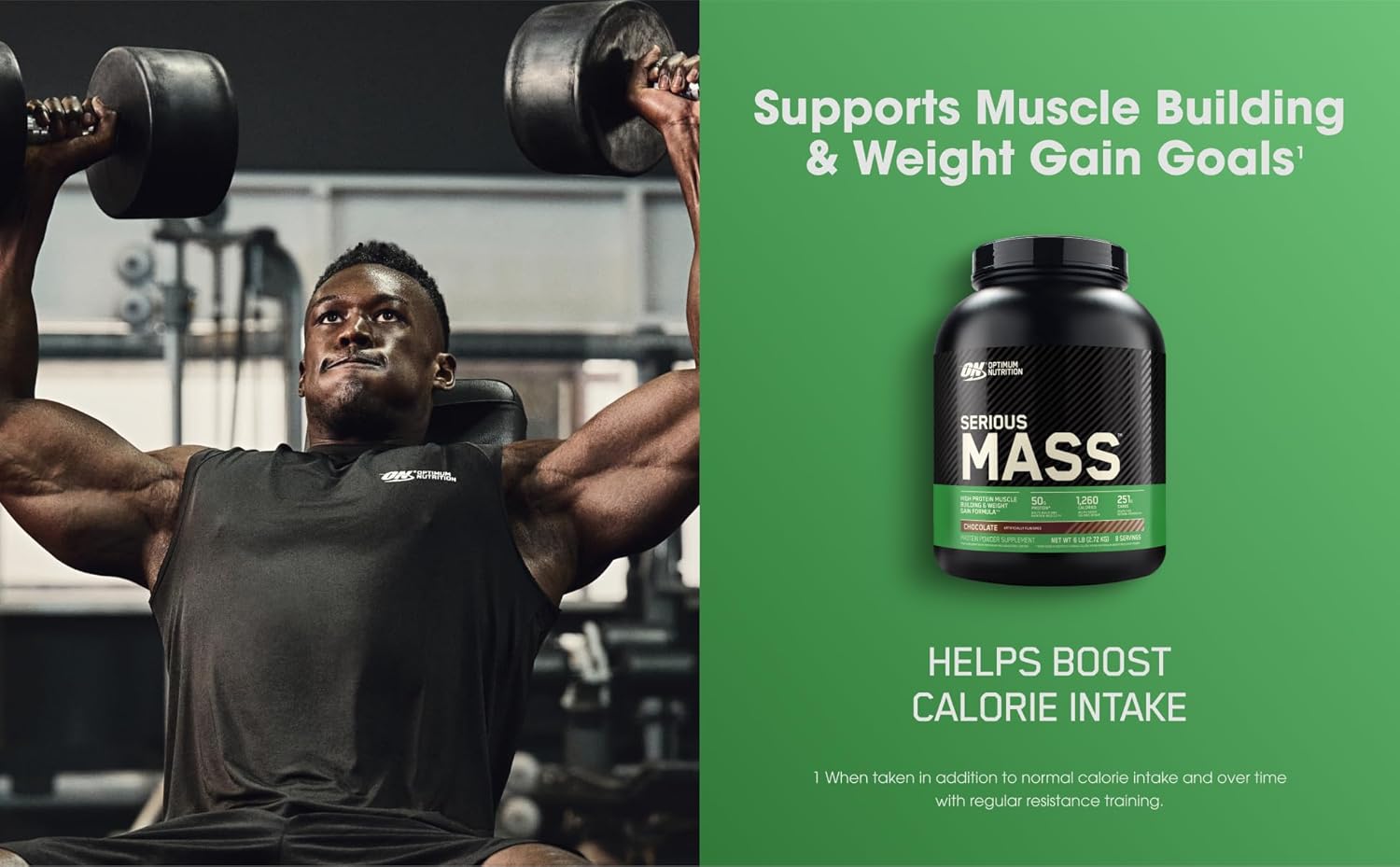 Optimum Nutrition Serious Mass Protein Powder Gainer - Image 4